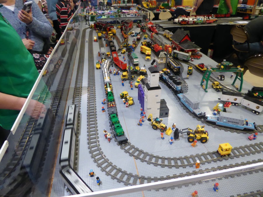 The Lego Layout is always a perennial hit at the show.